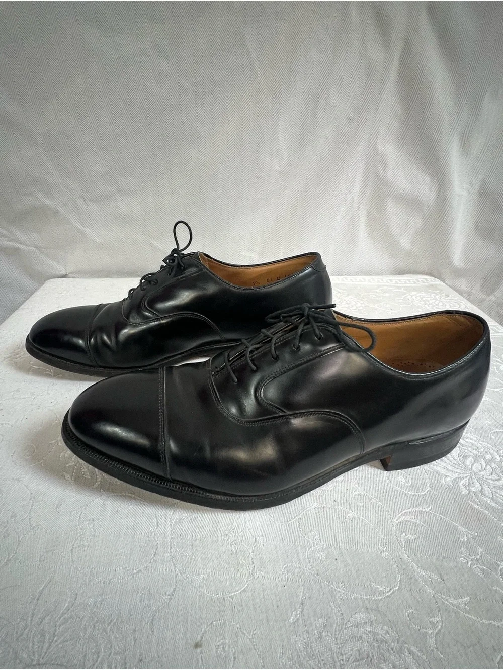Johnston & Murphy Limited Men’s Dress Shoes Black Leather Lace Up 9.5